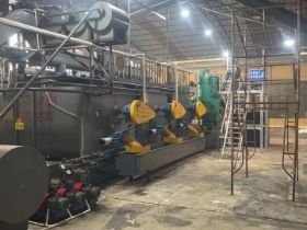 动物油环保型炉膛一体负压熔炼成套设备