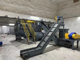 动物油环保型炉膛一体负压熔炼成套设备